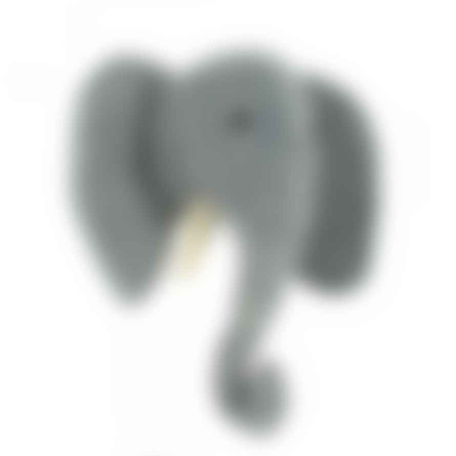 Fiona Walker England Velvet Elephant Head- Mini