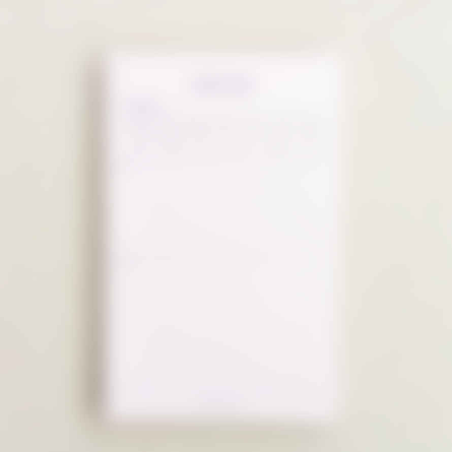 Paperian Daily Plan Memo Pad