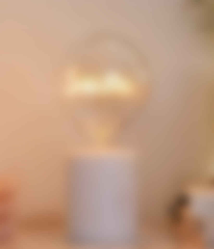 Steepletone UK Ltd Smile Led Text Table Lamp Light Bulb