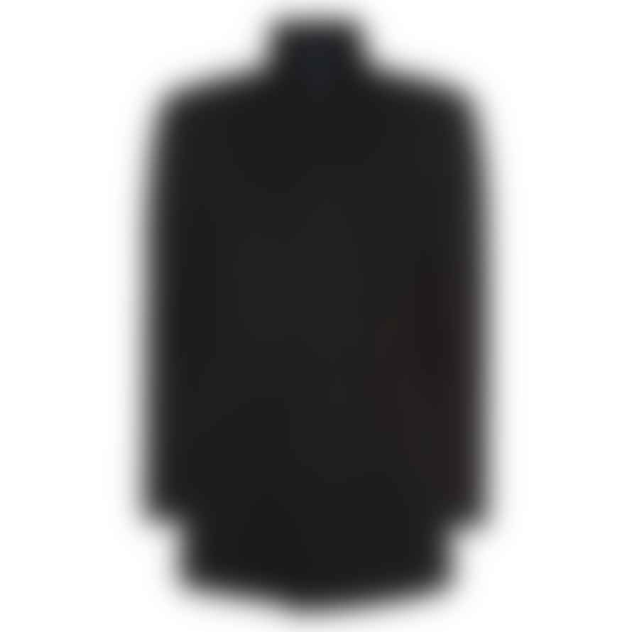 Remus Uomo Lohman Wool Overcoat - Black