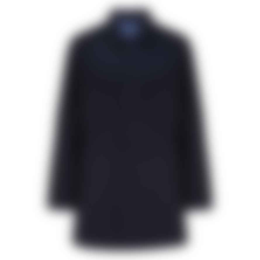 Guards London Montague Reversible Mac Jacket - Denim Blue / Navy