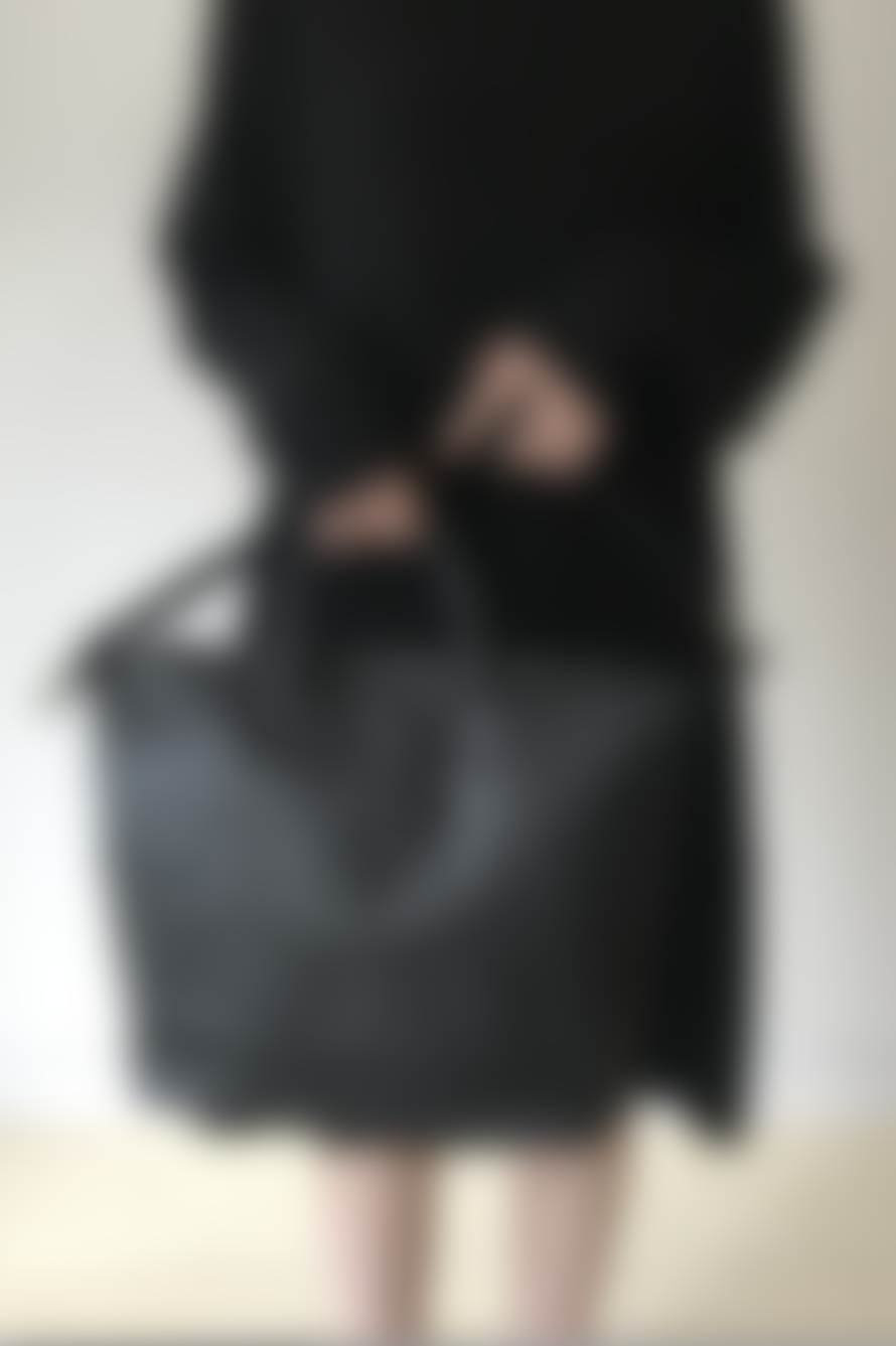 CollardManson Elke Black Floral Bag