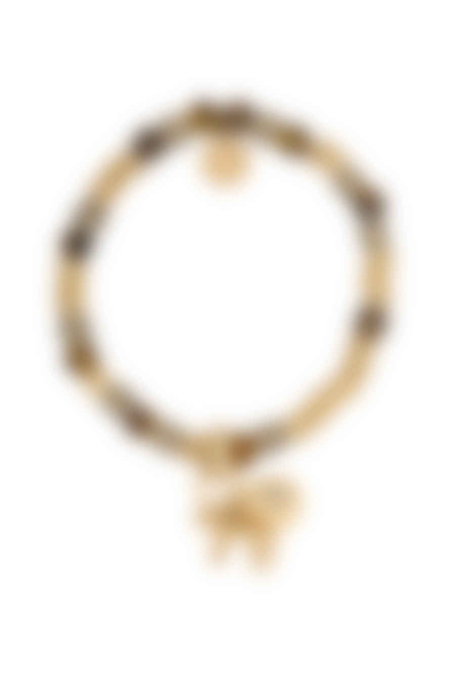 Bibi Bijoux Gold Majesty Lioness Charm Bracelet
