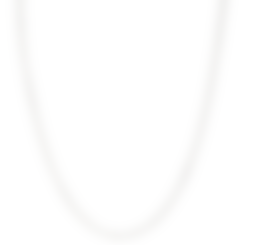 Crystal Haze 40cm Box Chain Necklace