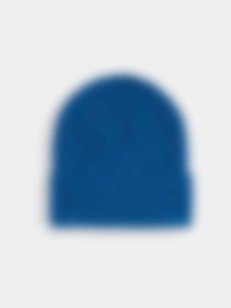 Homecore Bonnet Baby Hat - Laine Alpaga - Bleu Azur