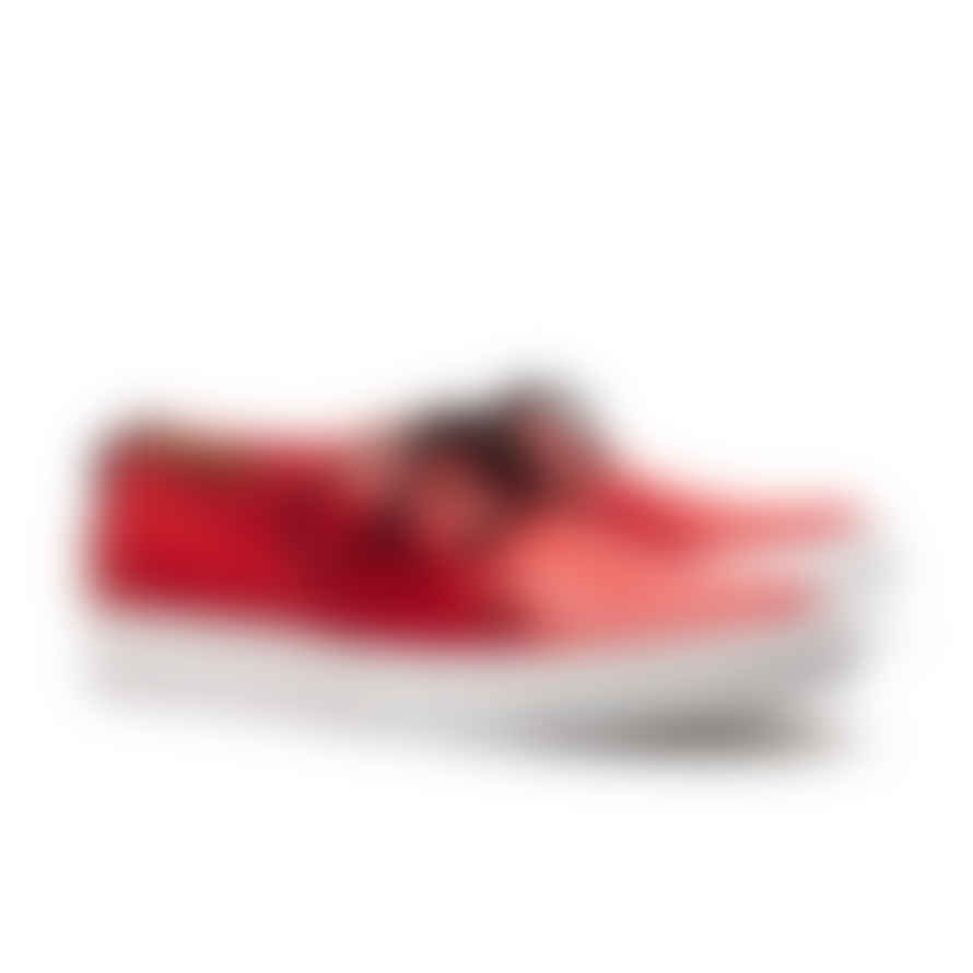 Tracey Neuls KARL Redlight | Red Leather Sneakers