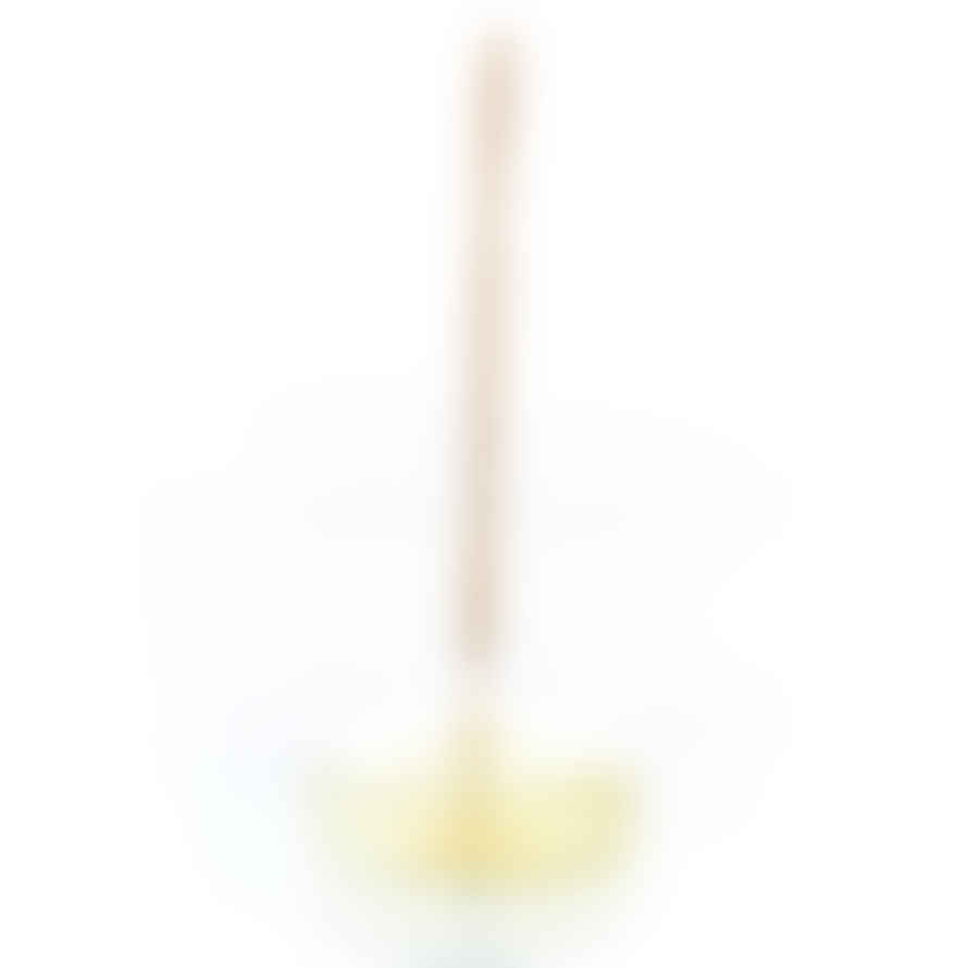 Maegen Dimple - Hand Blown Glass Incense Holder Yellow