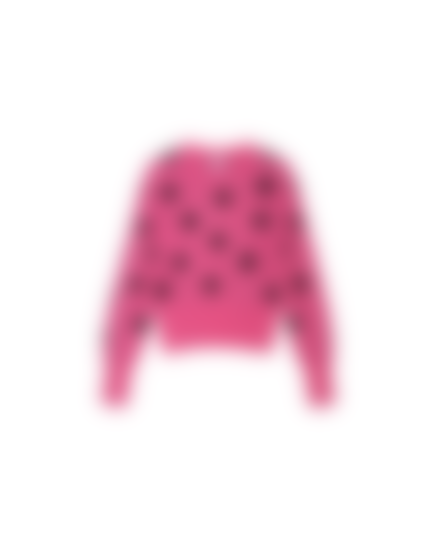 Compania Fantastica Compania Fantastica Pink Polka Dot Knit