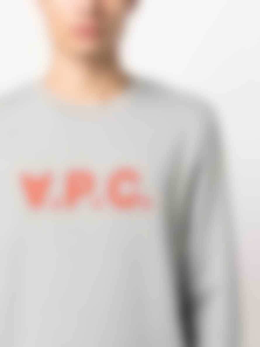 A.P.C. A.p.c. Vpc Sweatshirt Grey/red