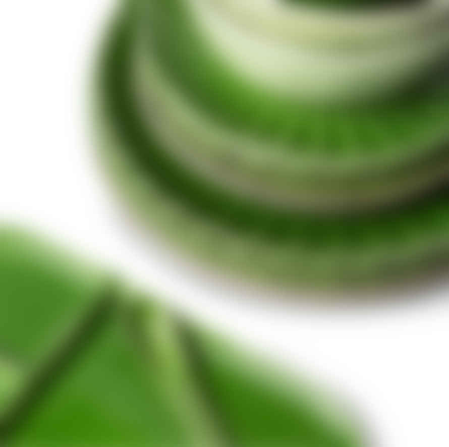 HK Living - The Emeralds - Textured Ceramic Spoon - Green