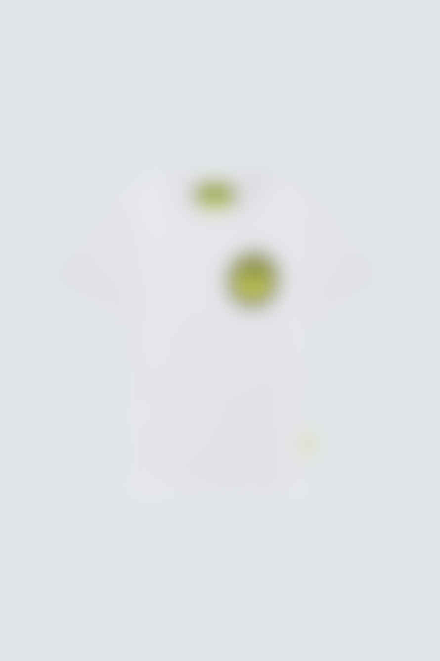 Barrow Smiley Logo T-shirt Off White