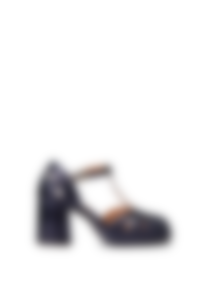 Esska Chaza Heels In Ink Blue From