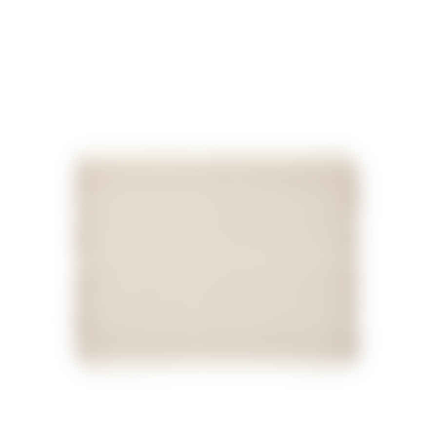Broste Copenhagen Elouise Placemats - Off White/funghi Grey, Set Of 2