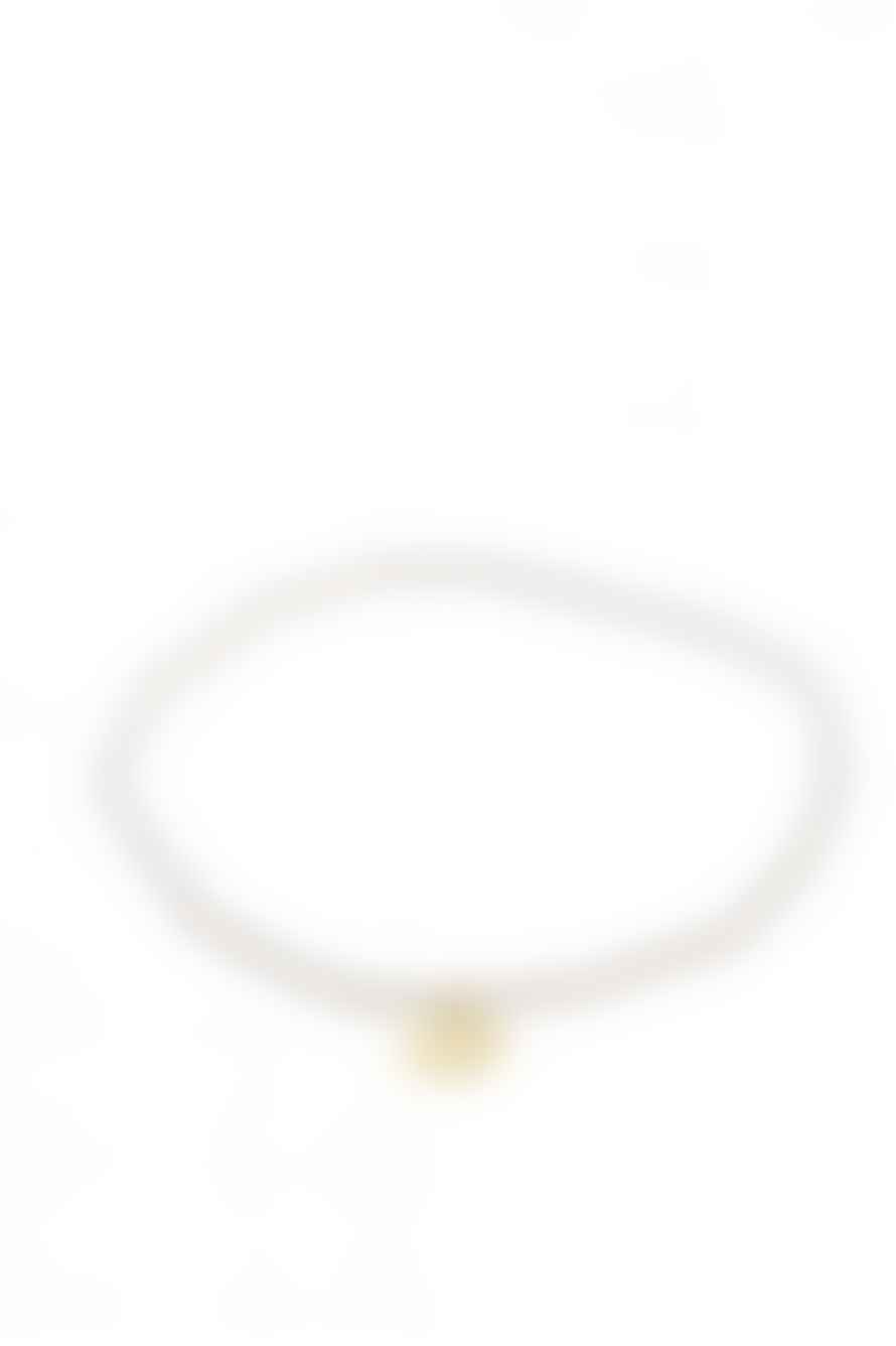 Pilgrim Indie Bracelet In White