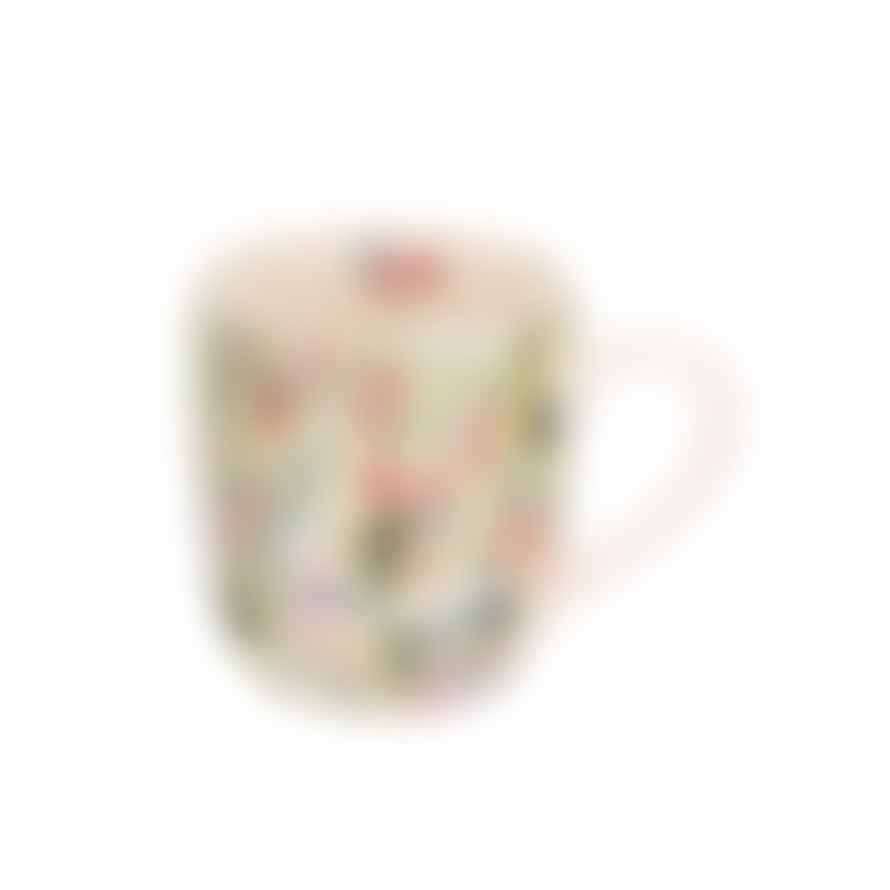 Cath Kidston Painted Table Green Ditsy Floral Breakfast Mug