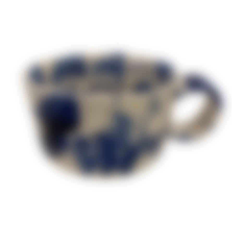 Rebecca Perry Ceramic Design Cup Ceramic Blue Splatter