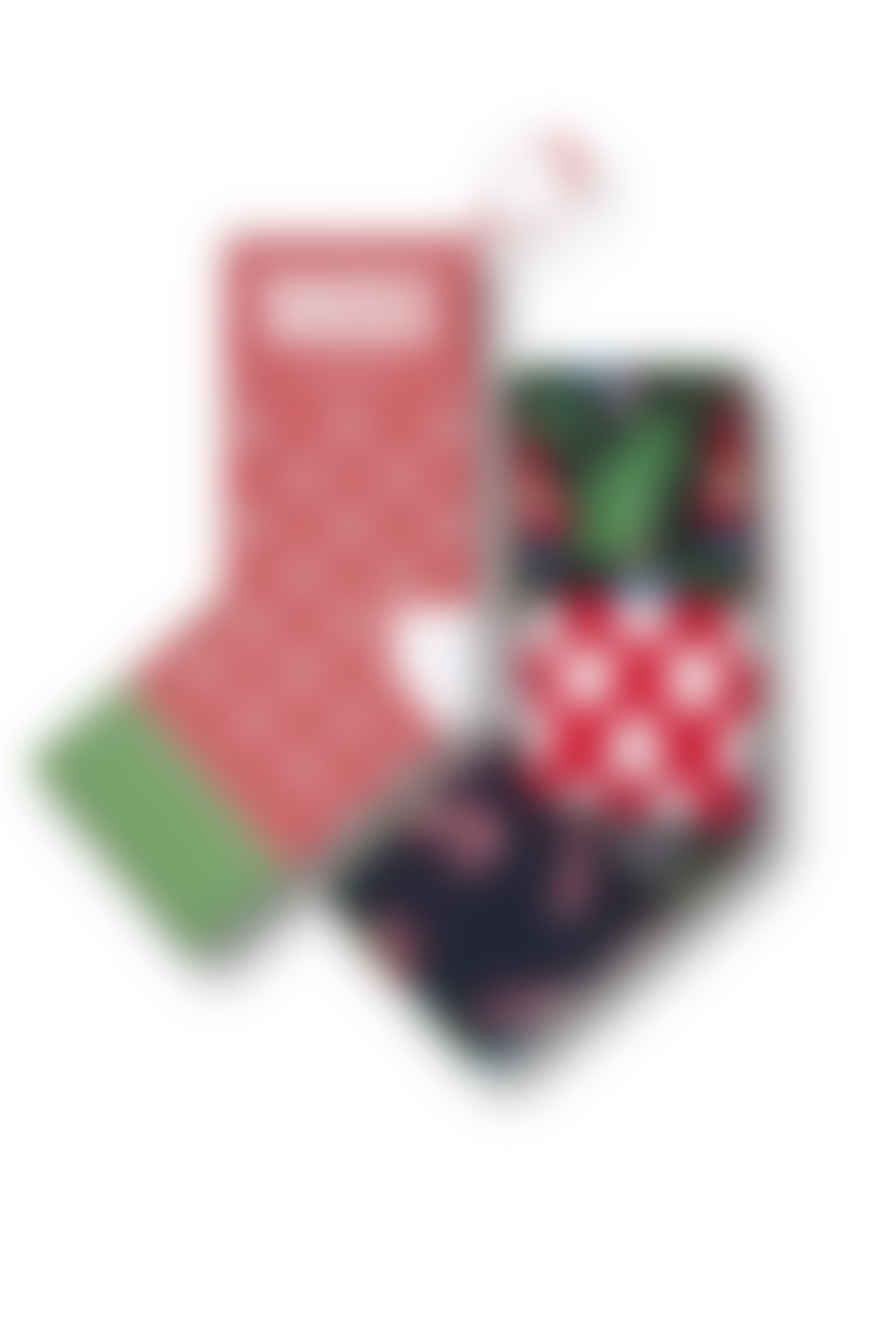 Happy Socks  - 3 Pack X-mas Stocking Socks Gift Set P000327