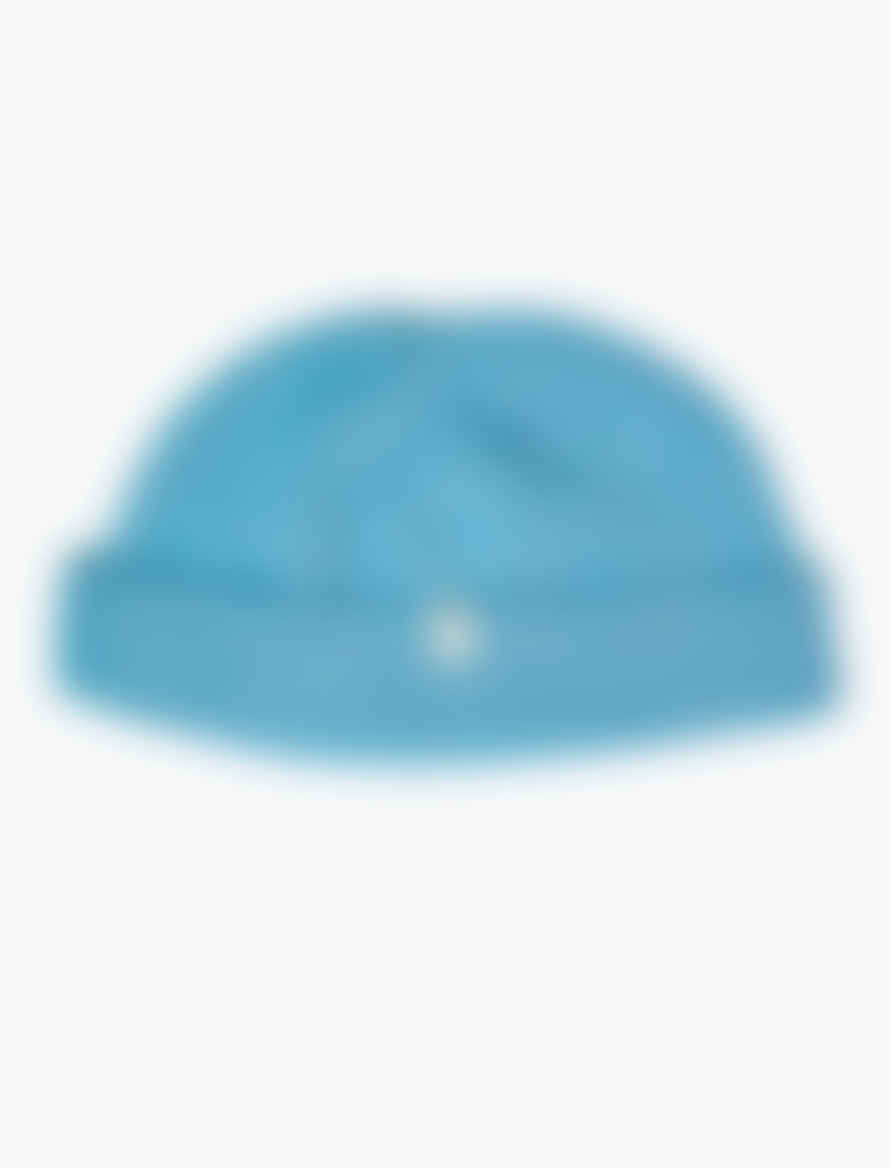 40 Colori Turquoise Solid Wool Fisherman Beanie