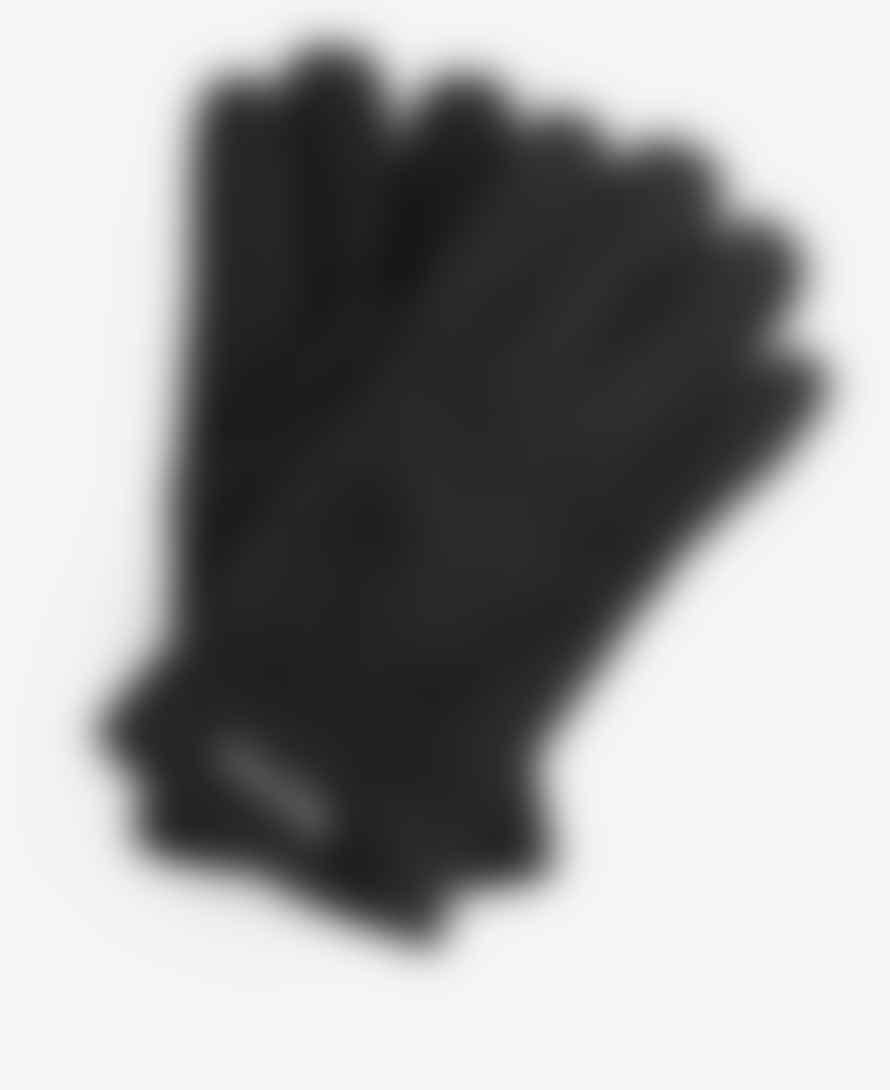 Barbour Black Coalford Fleece Gloves