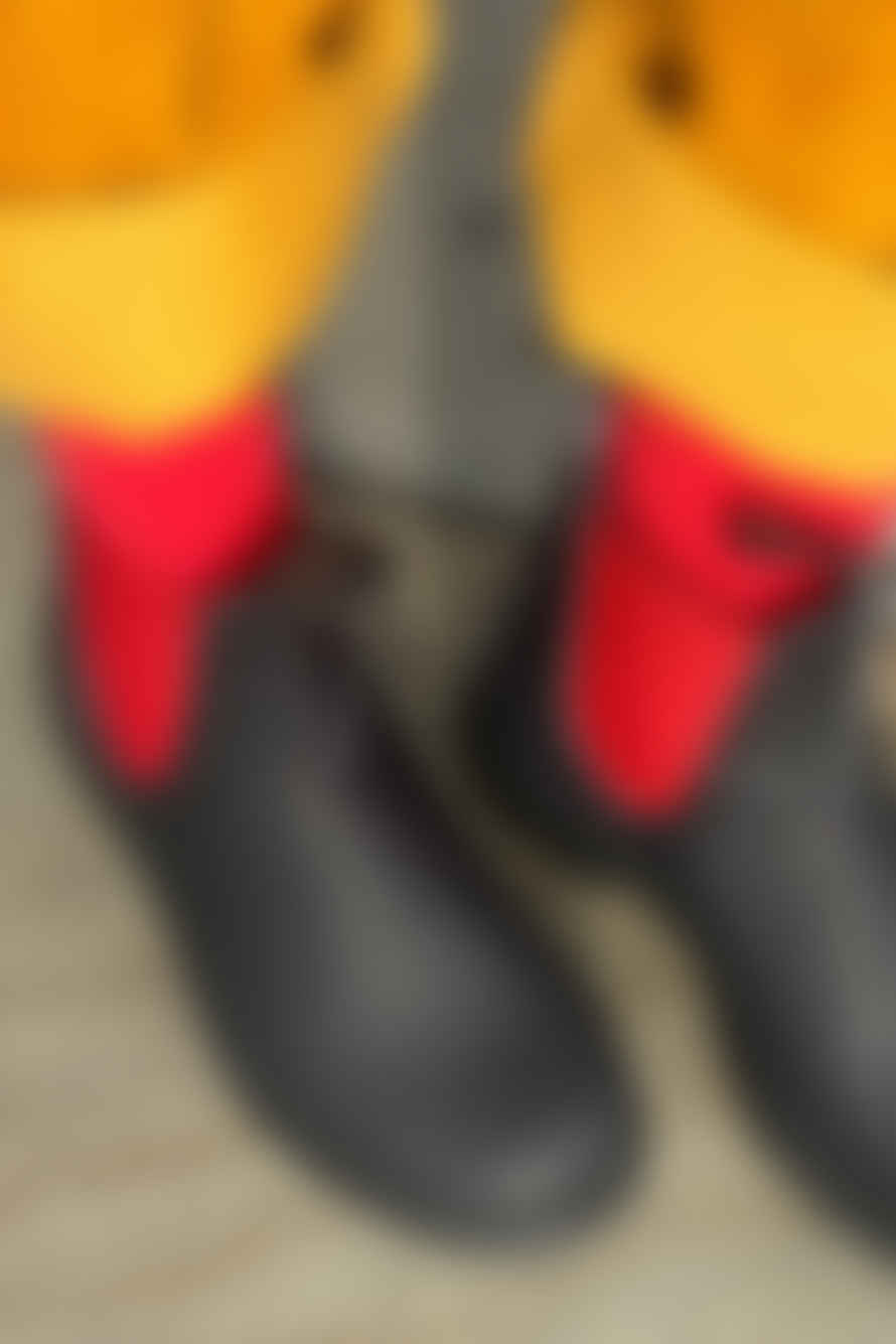 Blundstone Black & Red Boots