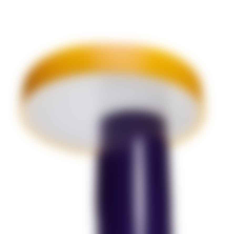 Hubsch Magic Table Lamp in Purple/Yellow