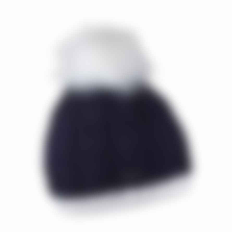Sabbot Hats Andrea Faux Fur Navy & White Hat