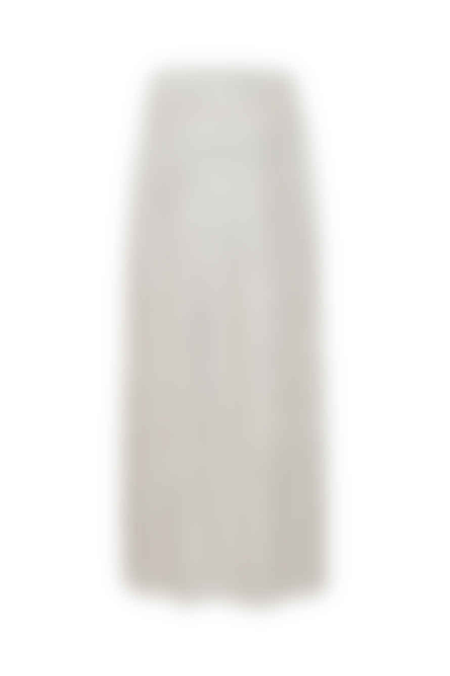 ICHI Fauci Sequinned Maxi Skirt-Frosted Almond-20120063
