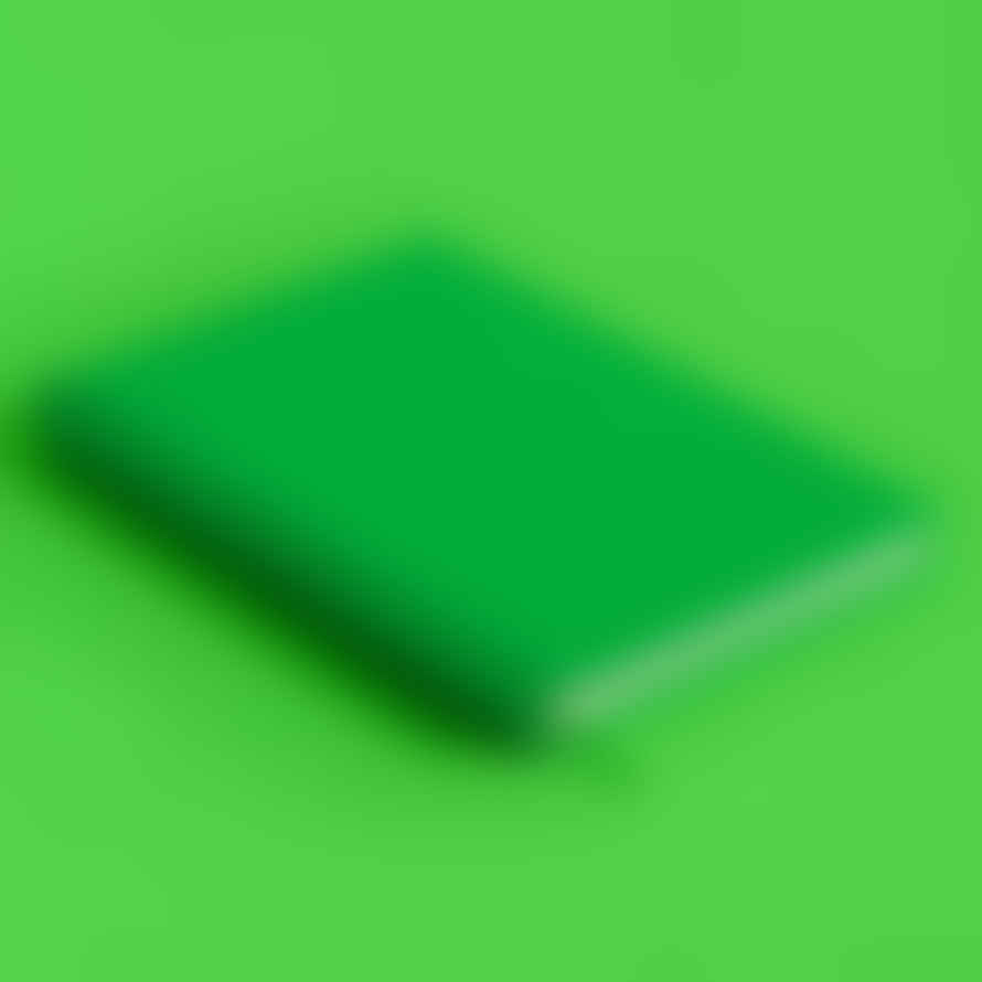 1973 2024 'blank Canvas' Handmade Diary, Green
