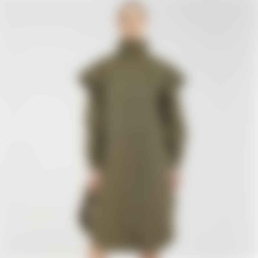 BRGN 'tyfon Green Tweed' Coat