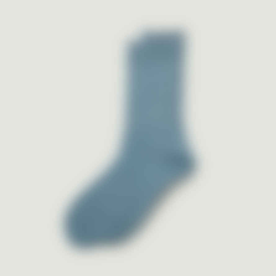 RoToTo City Socks Light Blue / Grey