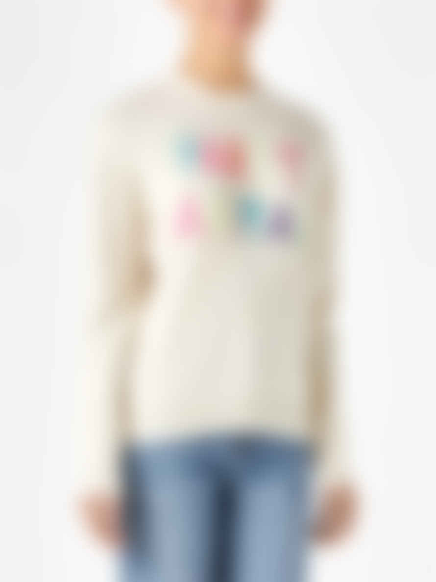 MC2 Saint Barth Knitted Sweater Party Animal | Off White