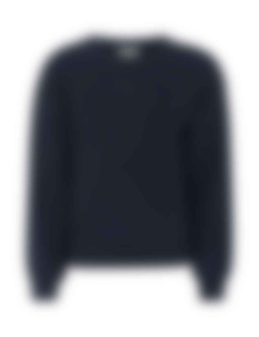 esmé studios Melissa Long Sleeve Knit Jumper Sweater Navy Sapphire