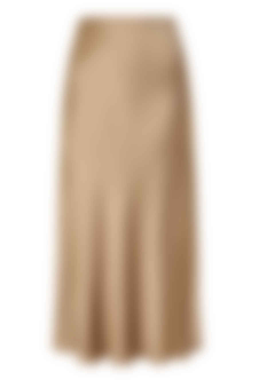 Alexandre Laurent Satin Midi Skirt - C207