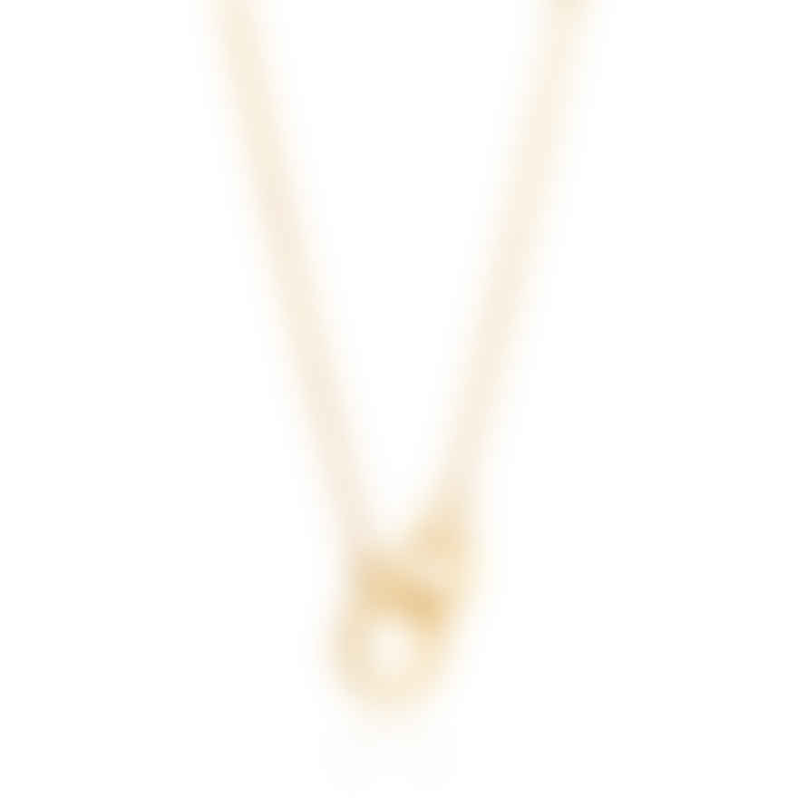 Anna Beck - Intertwined Circles Charity Necklace - Gold