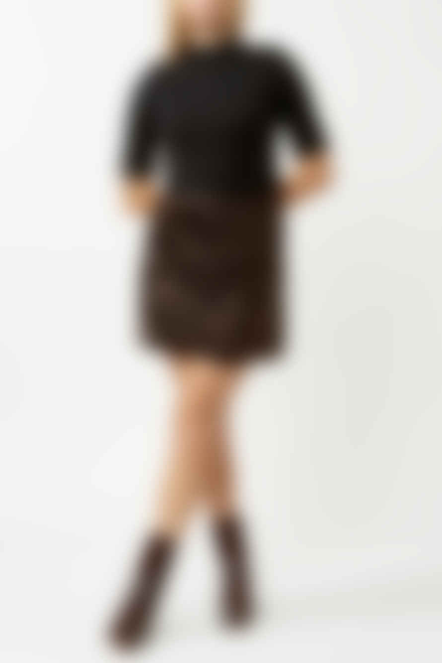 Selected Femme Java Mallie Mw Short Sequins Skirt