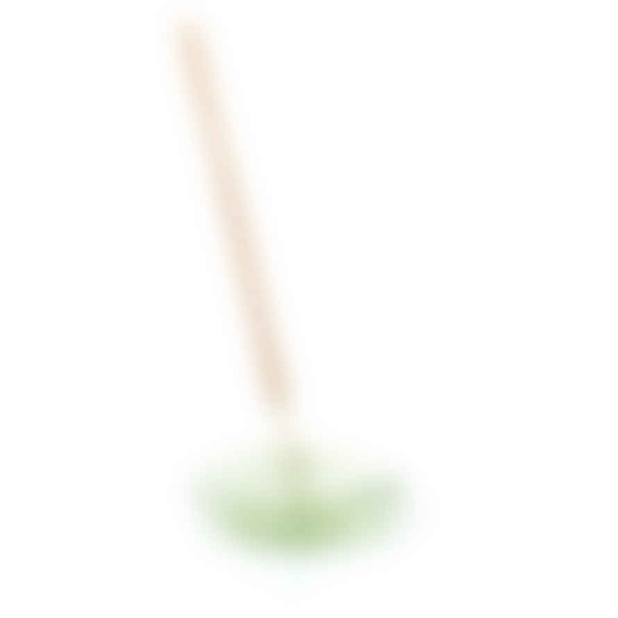 Maegen Incense Holder Hand Blown Glass Dimple Green