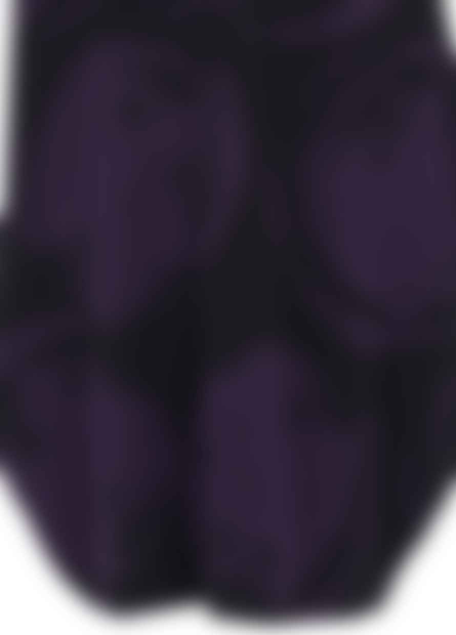 Kozan Kozan Magic Black/purple Jersey Dress