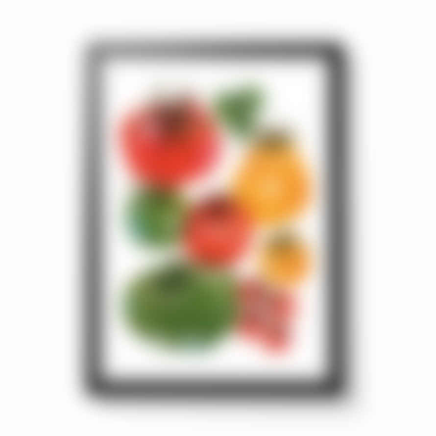Becky Mann A3 Tomatoes Framed Print