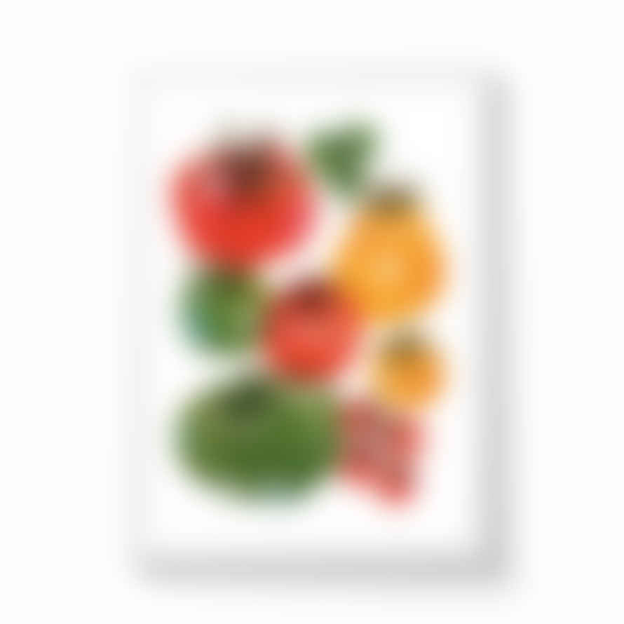 Becky Mann A3 Tomatoes Framed Print
