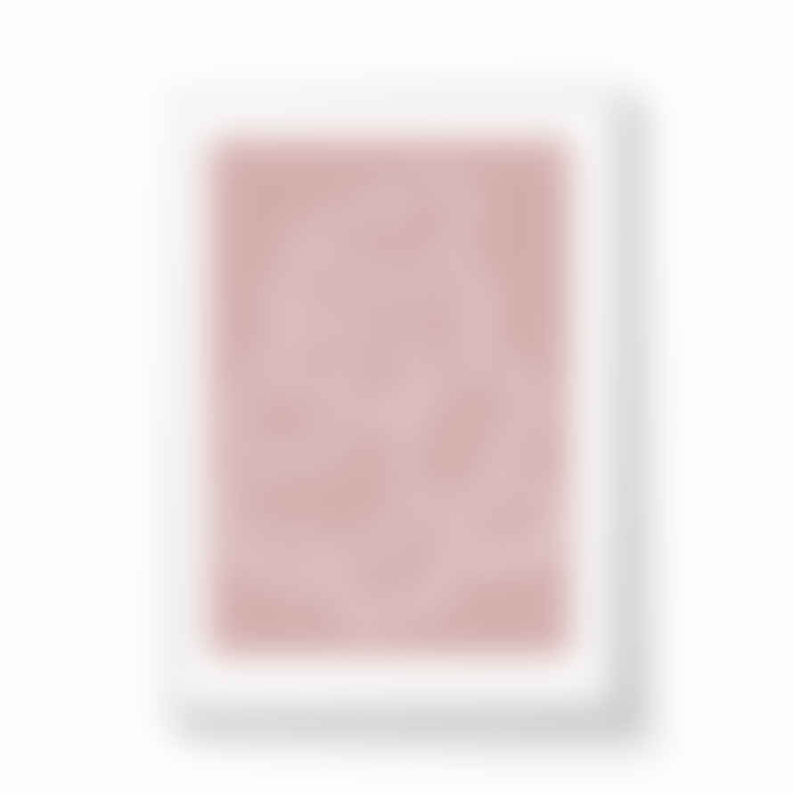 Lauren Riley A3 Fungi Pink Framed Print