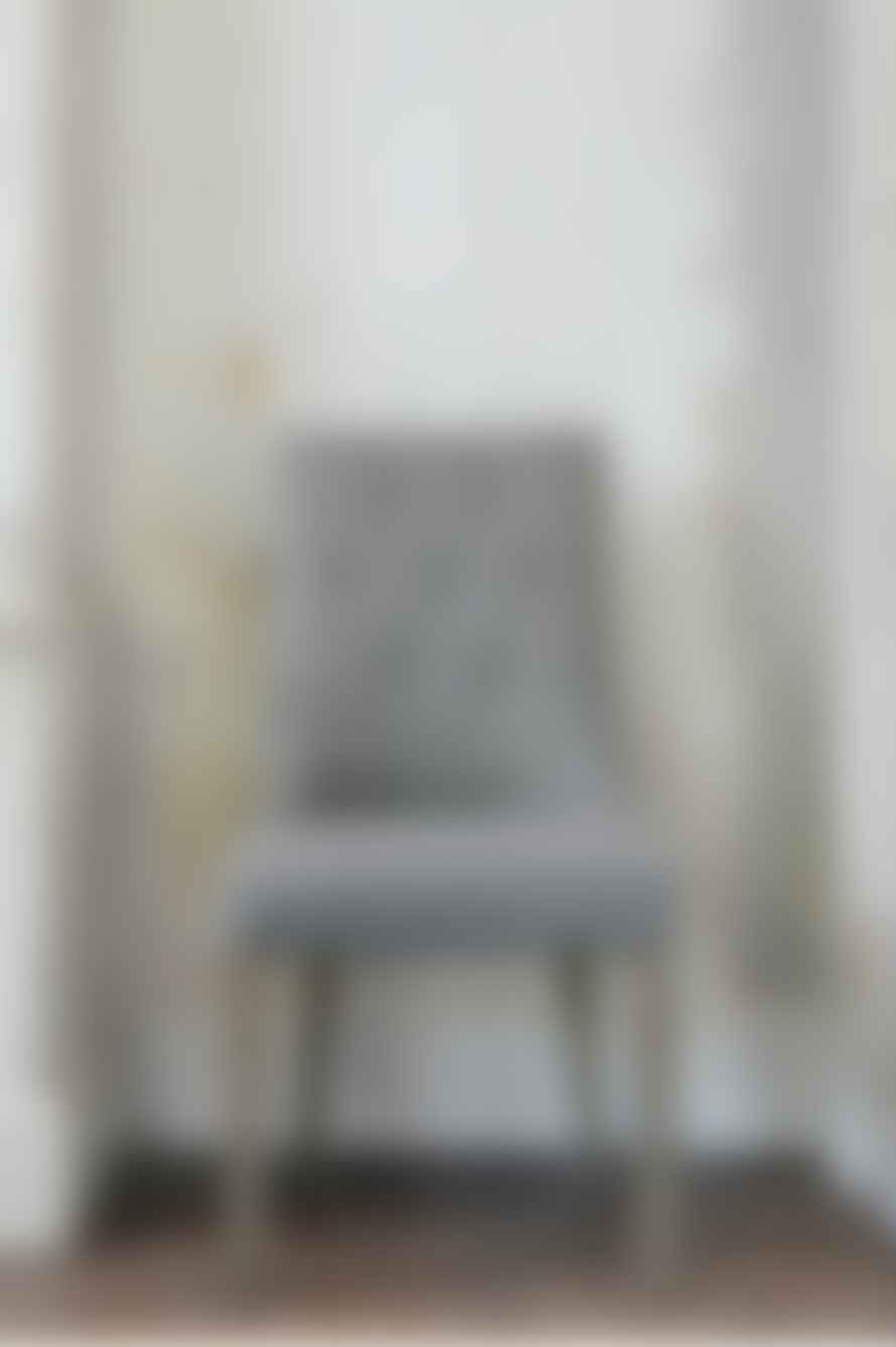 The Home Collection St James Grey Padded Dining Chair