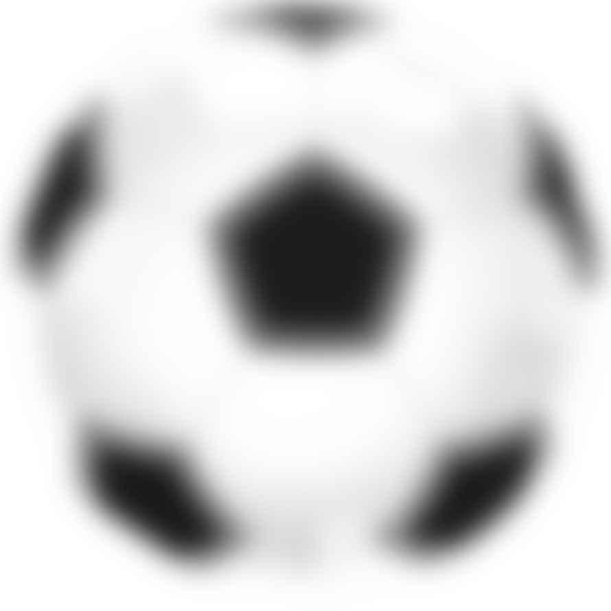 Qualatex Football Balloon Black-white - 45 Cm