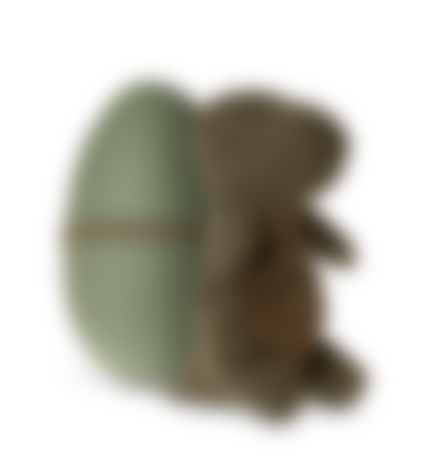 Maileg Medium Gantosaurus Dinosaur Soft Toy In Egg, Forest Green