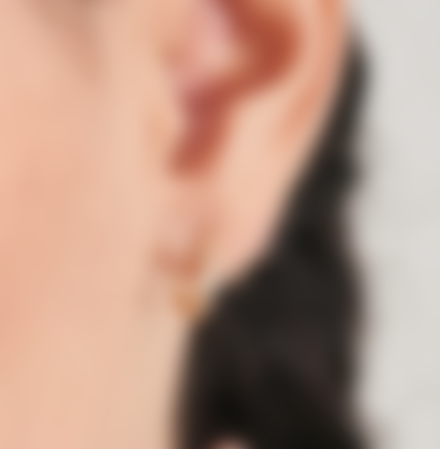 Ania Haie Kyoto Opal Oval Huggie Hoop Earrings