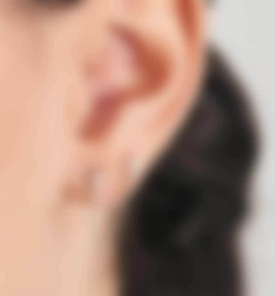 Ania Haie Kyoto Opal Drop Chain Barbell Single Earring