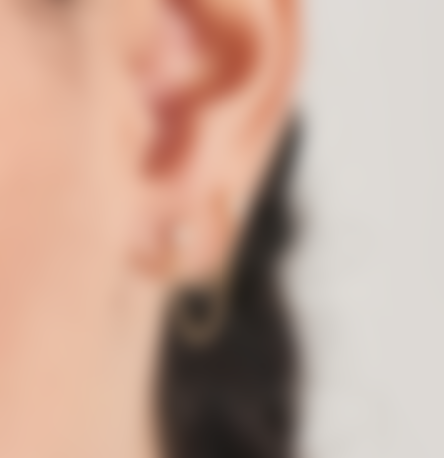 Ania Haie Kyoto Opal Drop Chain Barbell Single Earring