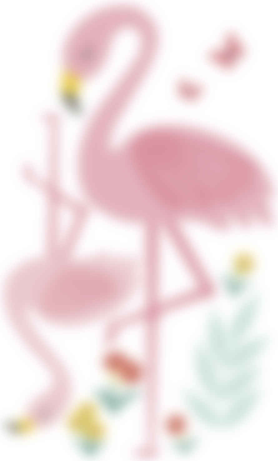 LILIPINSO Sticker Murale Flamingo Rosa - Lilipinso