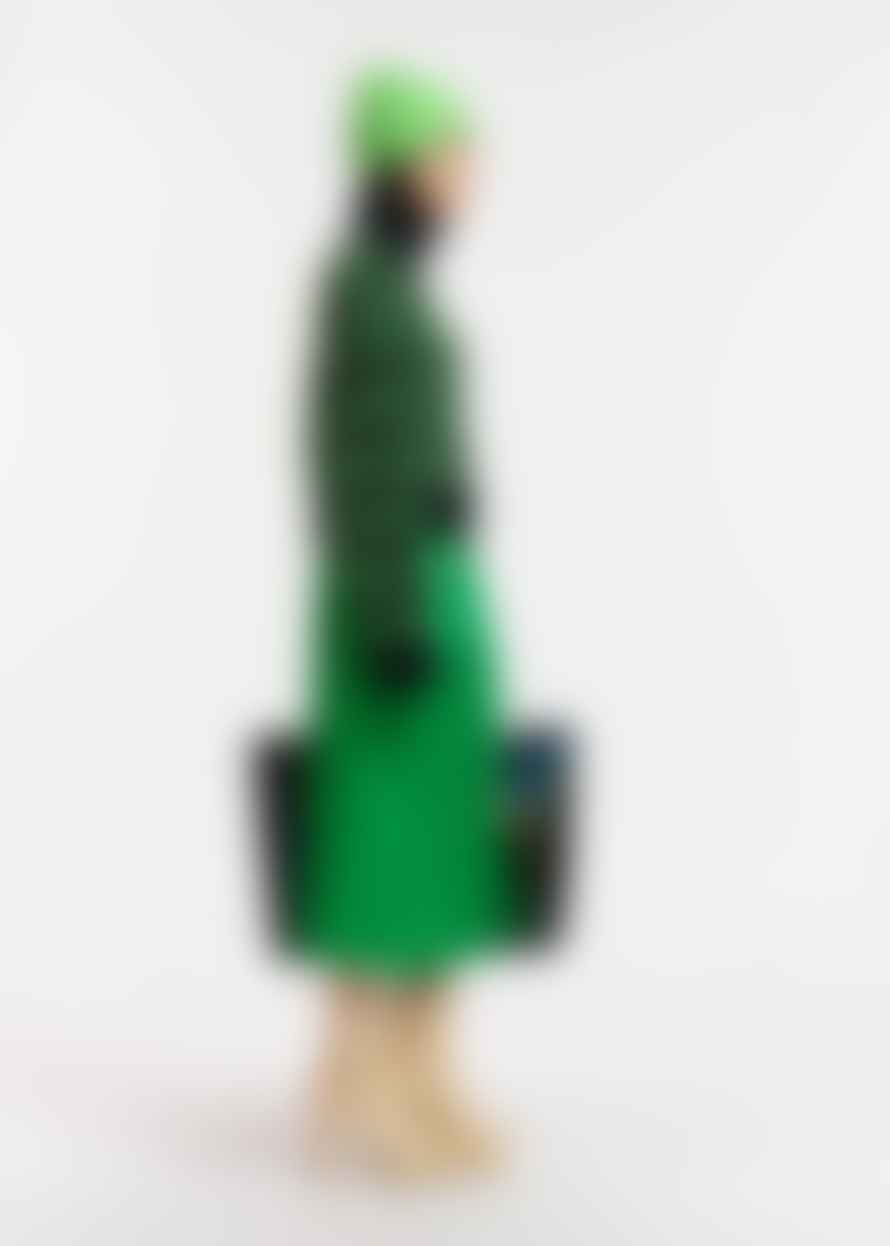 Essentiel Antwerp Ellie Midi Wrap Skirt - Green Key