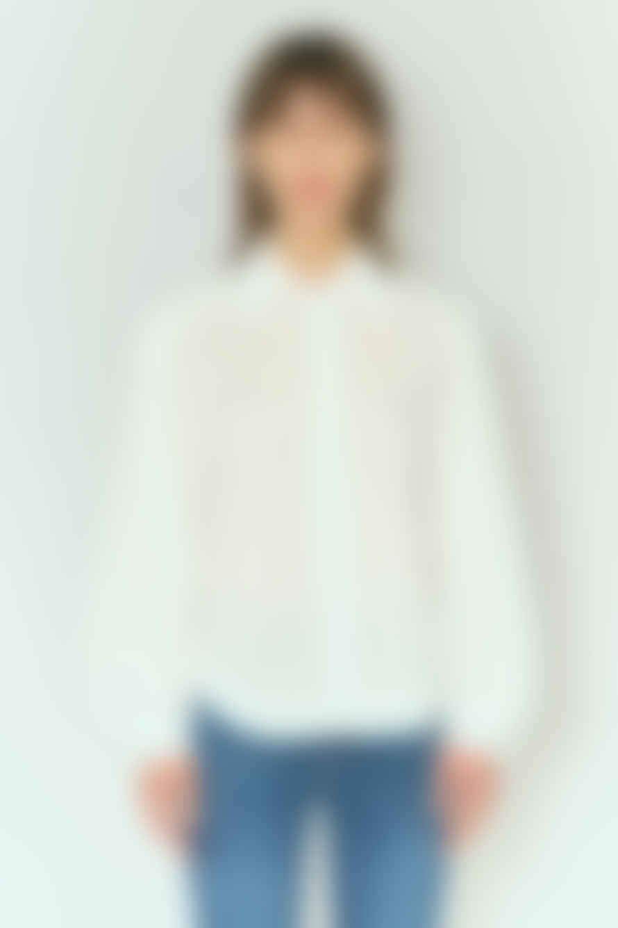 Tomorrow Sienna Supersized Shirt - Ecru