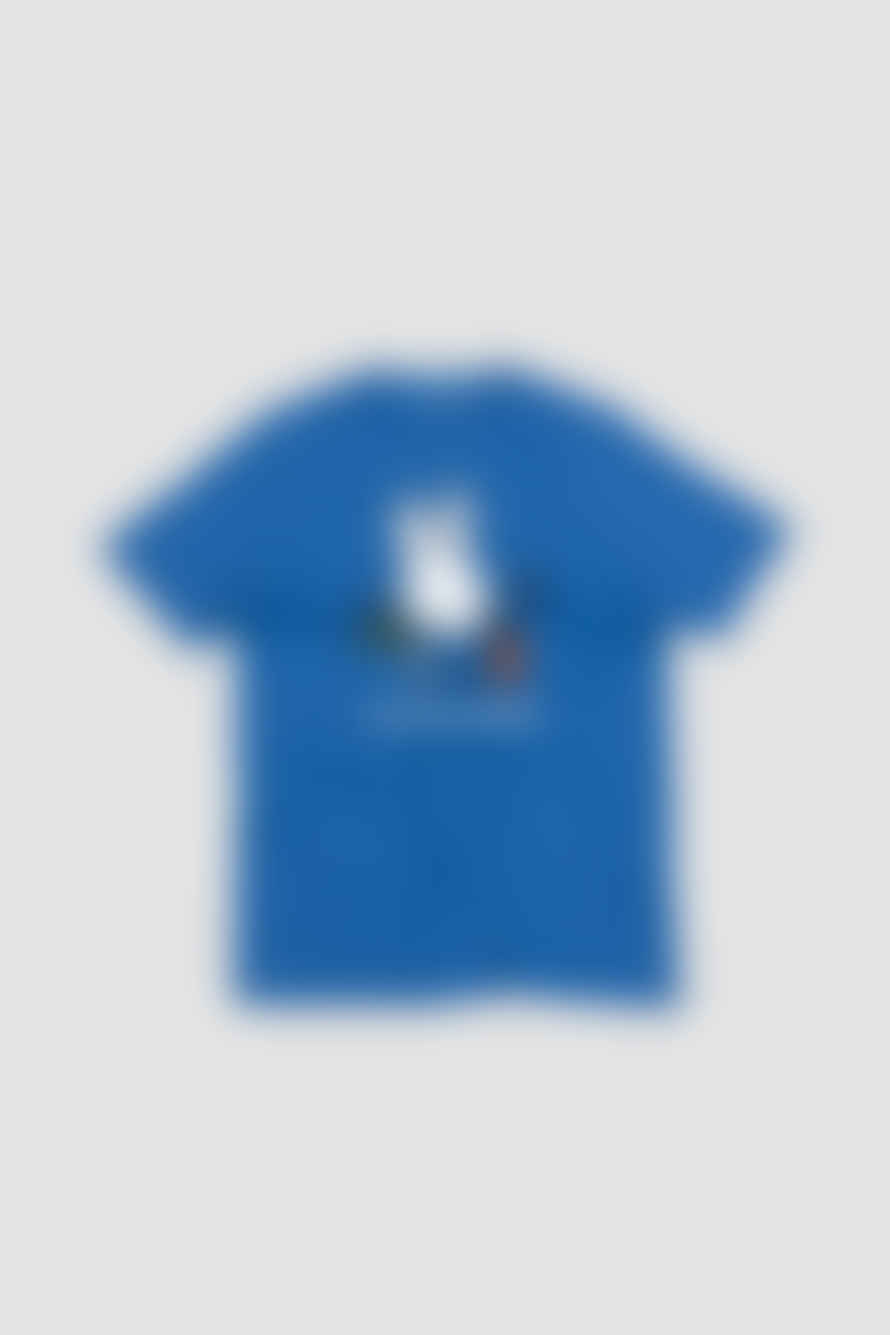 Pop Trading Company Miffy Footwear T-Shirt Blue